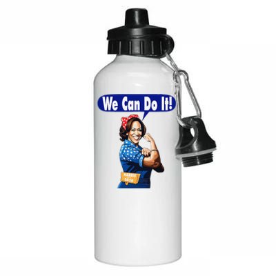 Kamala Harris For President 2024 We Can Do It! Aluminum Water Bottle