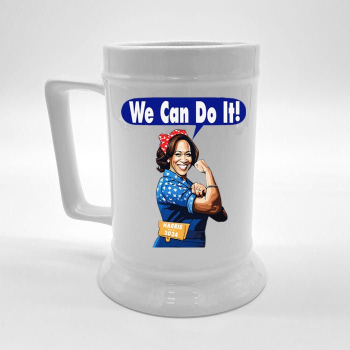 Kamala Harris For President 2024 We Can Do It! Beer Stein