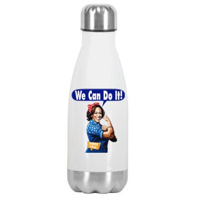 Kamala Harris For President 2024 We Can Do It! Stainless Steel Insulated Water Bottle