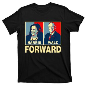 Kamala Harris Forward Harris Walz Forward T-Shirt