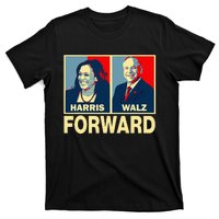 Kamala Harris Forward Harris Walz Forward T-Shirt