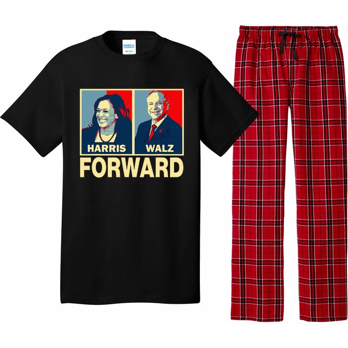 Kamala Harris Forward Harris Walz Forward Pajama Set