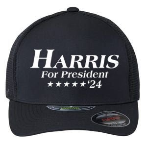 Kamala Harris For President 2024 Flexfit Unipanel Trucker Cap