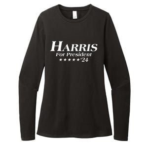 Kamala Harris For President 2024 Womens CVC Long Sleeve Shirt