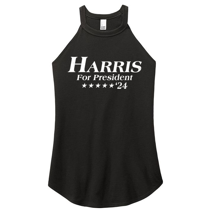 Kamala Harris For President 2024 Women's Perfect Tri Rocker Tank