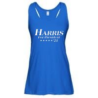 Kamala Harris For President 2024 Ladies Essential Flowy Tank