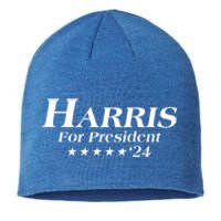 Kamala Harris For President 2024 Sustainable Beanie