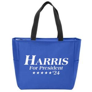 Kamala Harris For President 2024 Zip Tote Bag