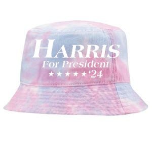 Kamala Harris For President 2024 Tie-Dyed Bucket Hat