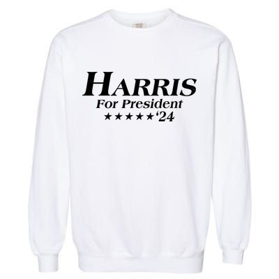 Kamala Harris For President 2024 Garment-Dyed Sweatshirt