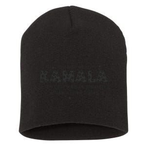 Kamala Harris First Woman President Tribute Short Acrylic Beanie