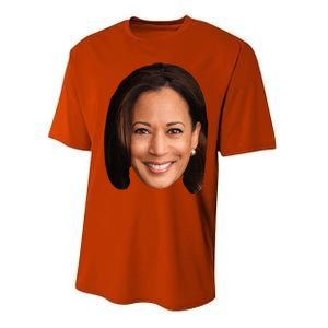 Kamala Harris Face 2024 Performance Sprint T-Shirt