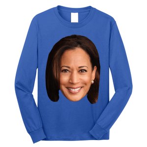 Kamala Harris Face 2024 Long Sleeve Shirt