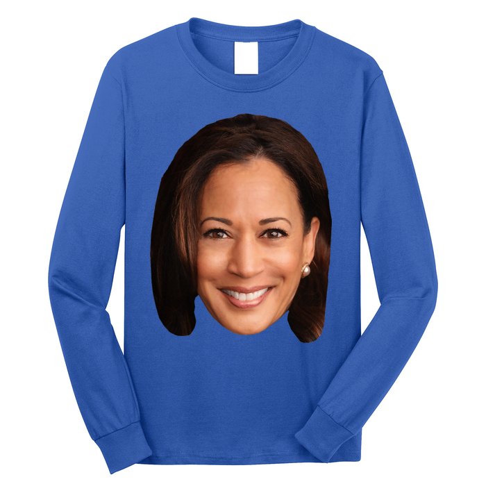 Kamala Harris Face 2024 Long Sleeve Shirt