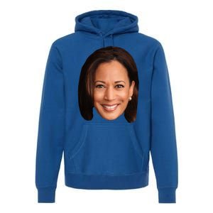 Kamala Harris Face 2024 Premium Hoodie