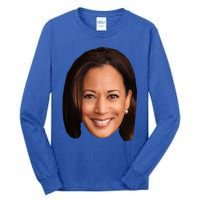 Kamala Harris Face 2024 Tall Long Sleeve T-Shirt