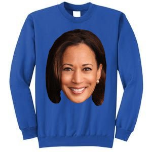 Kamala Harris Face 2024 Tall Sweatshirt