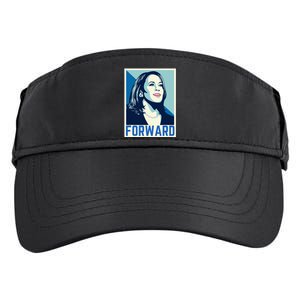 Kamala Harris Forward 2024 Presidential Election President Adult Drive Performance Visor