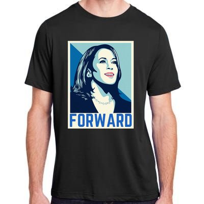 Kamala Harris Forward 2024 Presidential Election President Adult ChromaSoft Performance T-Shirt