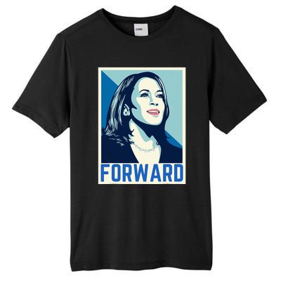 Kamala Harris Forward 2024 Presidential Election President Tall Fusion ChromaSoft Performance T-Shirt