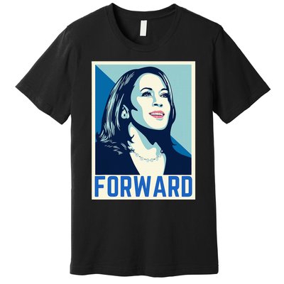 Kamala Harris Forward 2024 Presidential Election President Premium T-Shirt