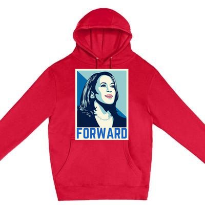 Kamala Harris Forward 2024 Presidential Election President Premium Pullover Hoodie