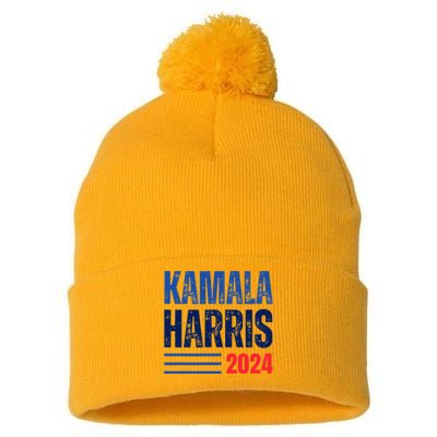 Kamala Haris For President Pom Pom 12in Knit Beanie