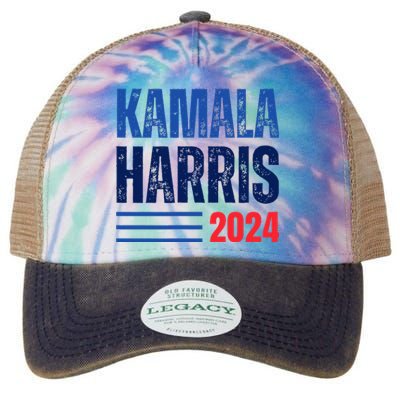 Kamala Haris For President Legacy Tie Dye Trucker Hat