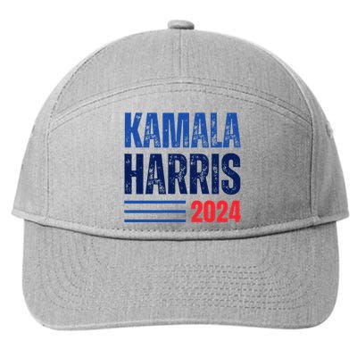 Kamala Haris For President 7-Panel Snapback Hat