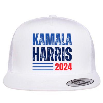 Kamala Haris For President Flat Bill Trucker Hat