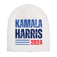 Kamala Haris For President Short Acrylic Beanie