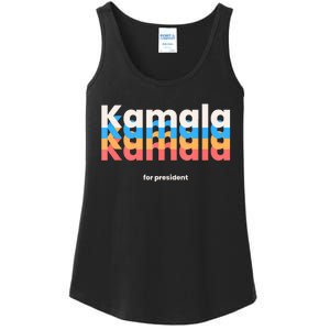 Kamala Harris For President 2024 Harris 2024 Democrat Usa Ladies Essential Tank