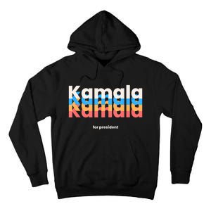 Kamala Harris For President 2024 Harris 2024 Democrat Usa Tall Hoodie