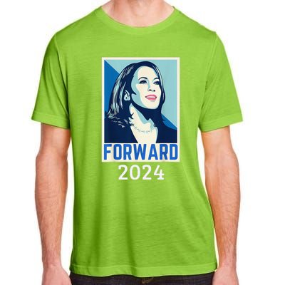 Kamala Harris Forward 2024 Presidential Election President Adult ChromaSoft Performance T-Shirt