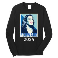 Kamala Harris Forward 2024 Presidential Election President Long Sleeve Shirt