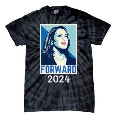 Kamala Harris Forward 2024 Presidential Election President Tie-Dye T-Shirt