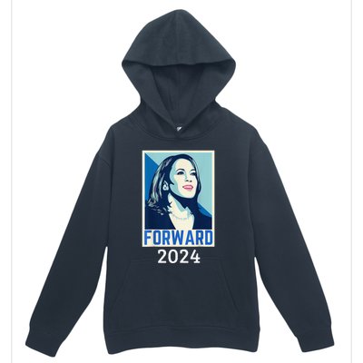 Kamala Harris Forward 2024 Presidential Election President Urban Pullover Hoodie