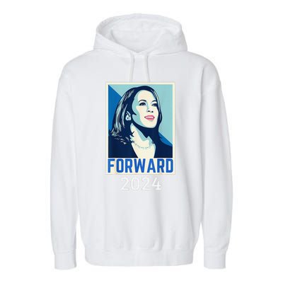 Kamala Harris Forward 2024 Presidential Election President Garment-Dyed Fleece Hoodie