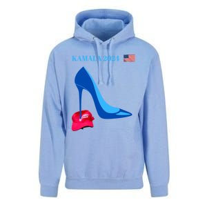 Kamala Harris For President 2024 High Heel Crushed Maga Hat Unisex Surf Hoodie