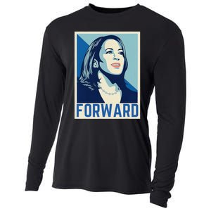 Kamala Harris Forward 2024 Presidential Election President Cooling Performance Long Sleeve Crew