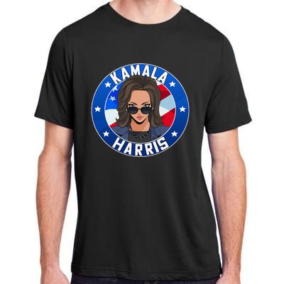 Kamala Harris For President 2024 Vote Democrat Adult ChromaSoft Performance T-Shirt