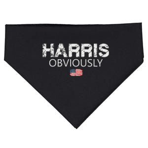 Kamala Harris For President 2024 USA-Made Doggie Bandana