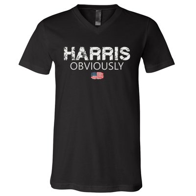 Kamala Harris For President 2024 V-Neck T-Shirt