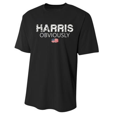 Kamala Harris For President 2024 Performance Sprint T-Shirt