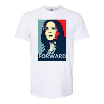 Kamala Harris Forward 2024 Presidential Election President Softstyle® CVC T-Shirt