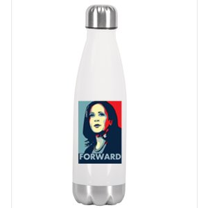 Kamala Harris Forward 2024 Presidential Election President Stainless Steel Insulated Water Bottle