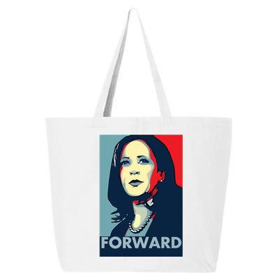 Kamala Harris Forward 2024 Presidential Election President 25L Jumbo Tote