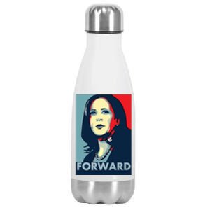 Kamala Harris Forward 2024 Presidential Election President Stainless Steel Insulated Water Bottle