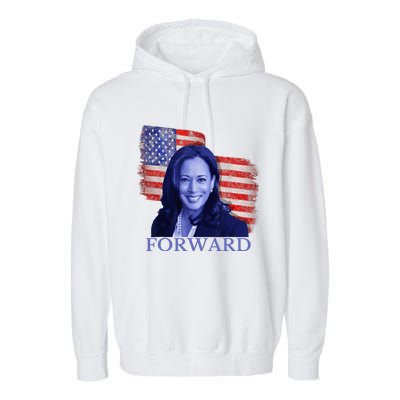 Kamala Harris Forward 2024 Presidential Election President Garment-Dyed Fleece Hoodie