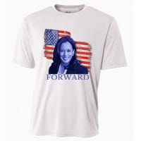 Kamala Harris Forward 2024 Presidential Election President Cooling Performance Crew T-Shirt